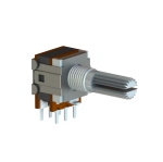 12mm Rotary Potentiometers (With/Without Switch; Metal Shaft