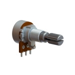 12mm Rotary Potentiometer (With/Without Switch; Metal Shaft)
