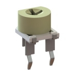 6mm Ceramic Semi-Fixed Resistor--(T.K)